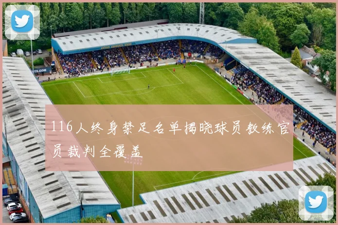 116人终身禁足名单揭晓球员教练官员裁判全覆盖